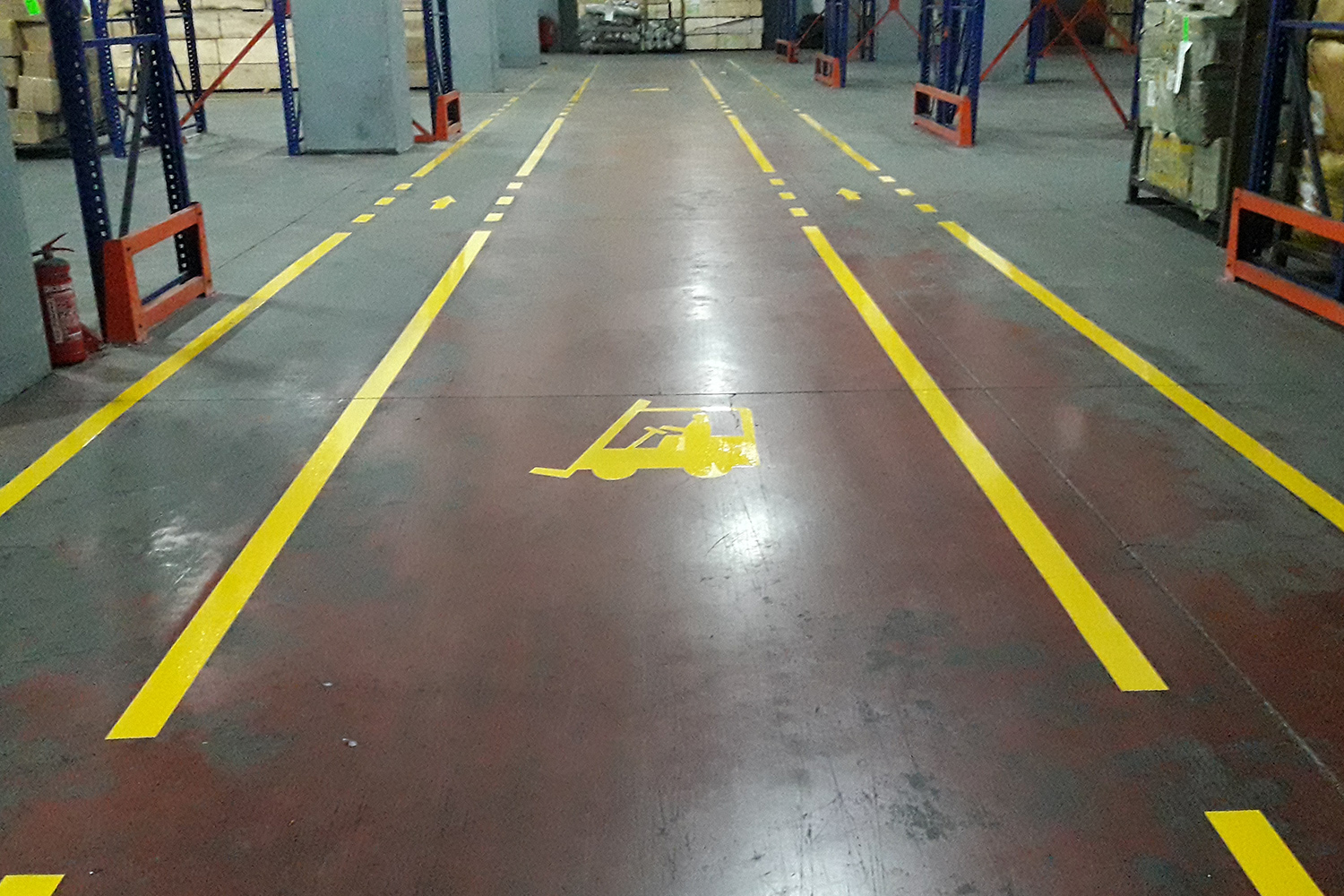 Fabrika Forklift Yolu